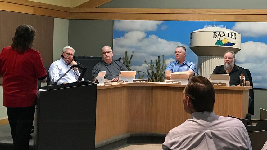 Baxter City Council: Hears presentation on unified fund